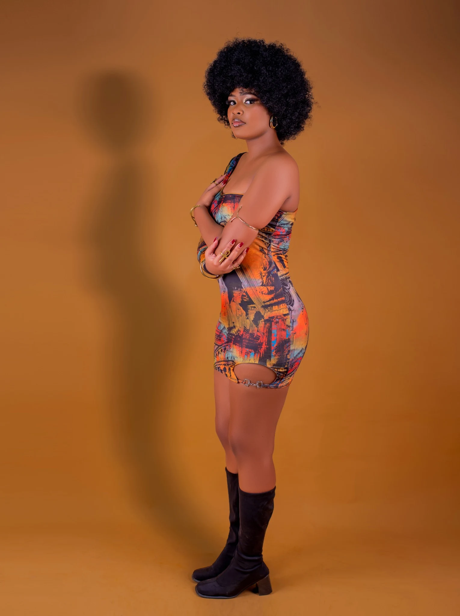 Editorial studio portrait by PK Studios
